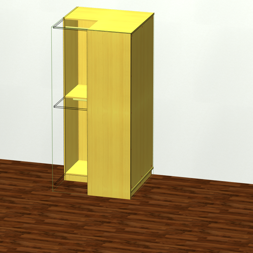 Panel furniture design and order dismantling software, one horizontal and one vertical six-sided painting cabinet, mobile phones, computers and tablets can be operated, and you can get started in three days