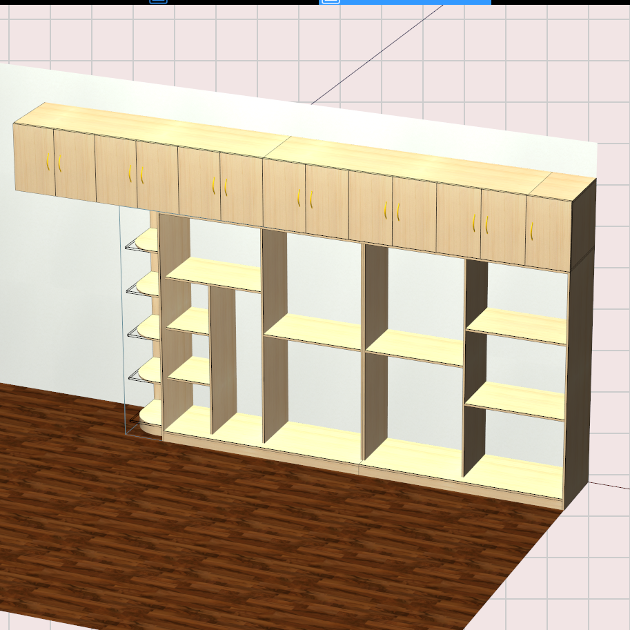 Cabinet software, simple operation, docking production, saving labor for the factory! Reduce costs! Improve the efficiency of design order splitting