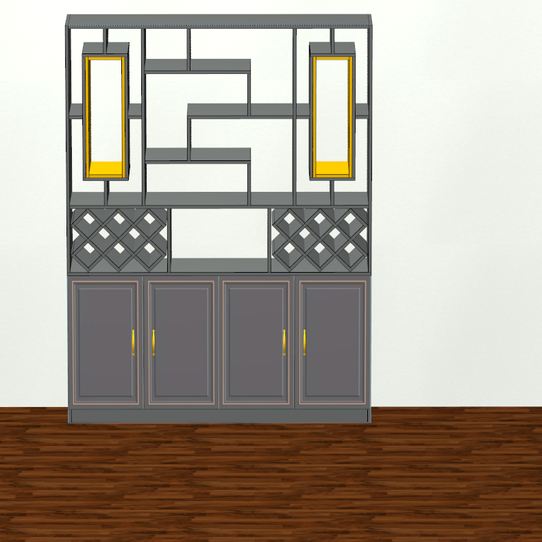 you can produce renderings after measuring the room on site, front-end design, back-end production, front and back end through, without any CAD foundation