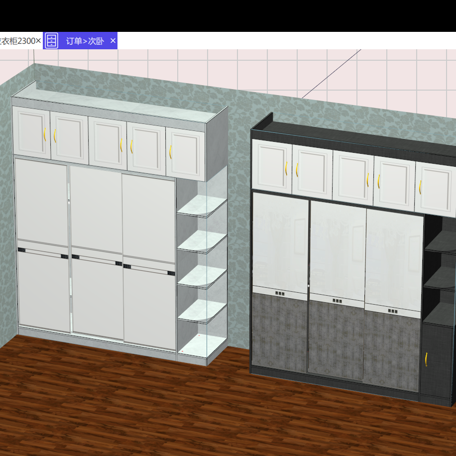 Cabinet software, on-site mobile phone, tablet, computer design, computer docking equipment production