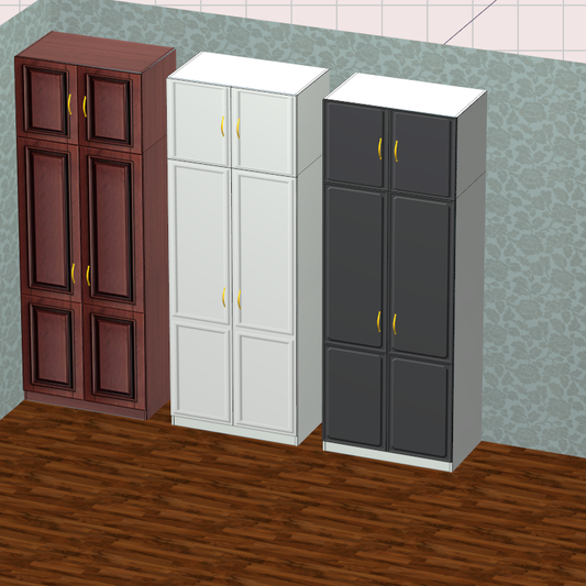 The cabinet software that can be drawn at the three ends of the mobile phone, computer and tablet can be drawn, and the number of logins is not limited, and the six-sided drawing can be connected to the cutting machine
