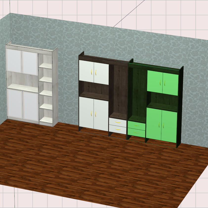 this fool-like operation of the splitting software one horizontal and one vertical six-sided painting cabinet mobile phone, computer, tablet can be operated without CAD foundation can be started in three days