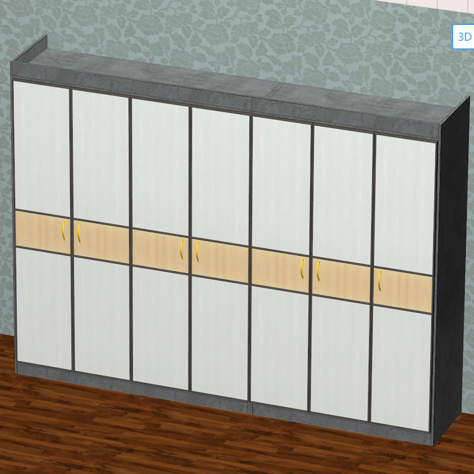 Without CAD-based order splitting software, it can be used online by multiple people at the same time, and the cabinet software is simple and convenient to operate