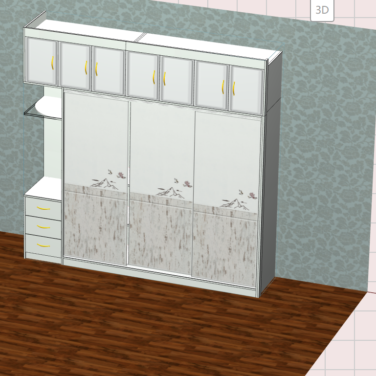 Panel furniture design and order splitting software, just draw a diagram renderings, split data Save time, save labor, and open up design to production!