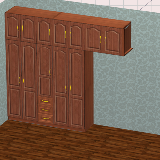 Panel furniture design order dismantling software, only need to draw a diagram renderings, order dismantling data to save time and labor