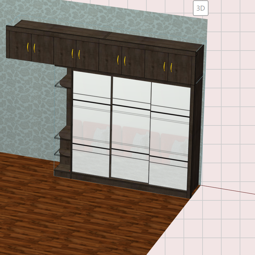 You only need to draw a diagram of the panel furniture design and order splitting software, renderings, order splitting data, and design to production in one