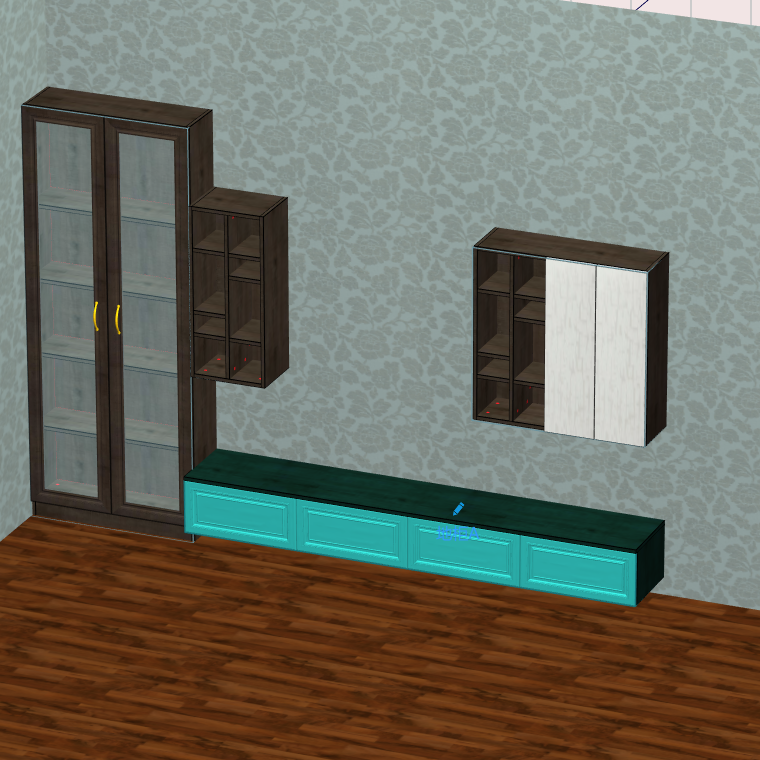 Panel furniture design, order splitting production software, you can draw cabinets with your fingers, one horizontal and one vertical, six sides of the drawing, mobile phone tablet data synchronization