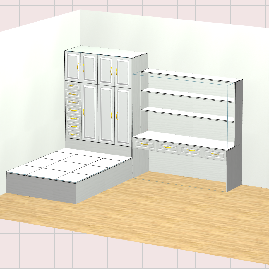 The cabinet software only needs to draw a diagram and split the order data to save time and labor