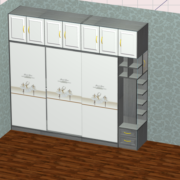 Novices, carpentry masters, AD designers, and installers can use a production software that can be used to calculate and dismantle orders, and the software has never been easier than ever