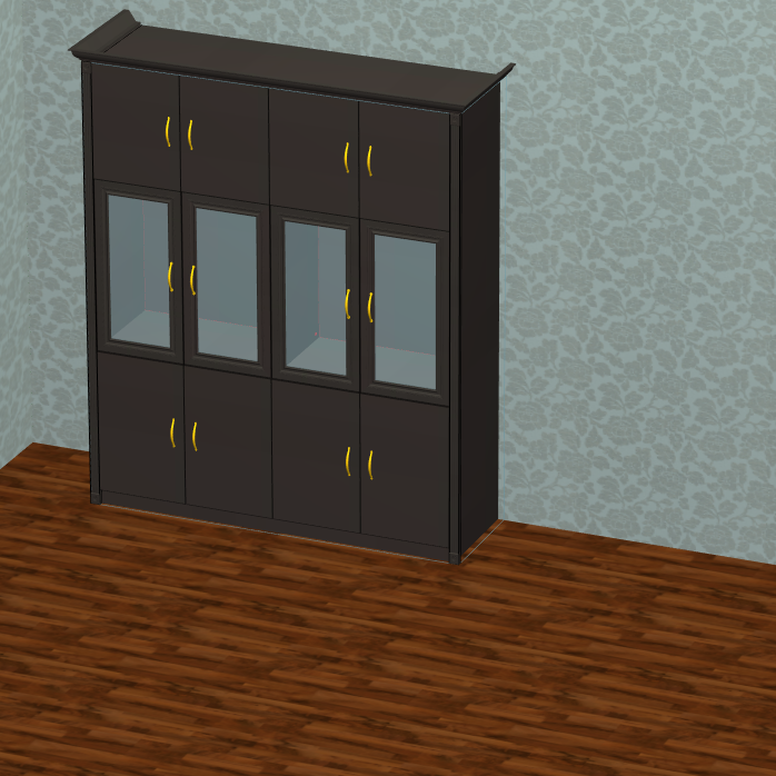 Remote eye remote docking customer customer scan the code to view the design 3D renderings electronic confirmation