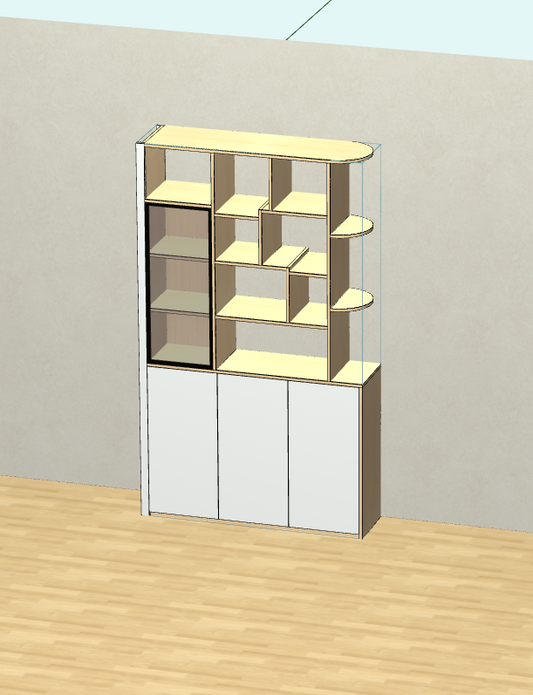The cabinet software is a good helper for the whole house customization, and the design and production are integrated!