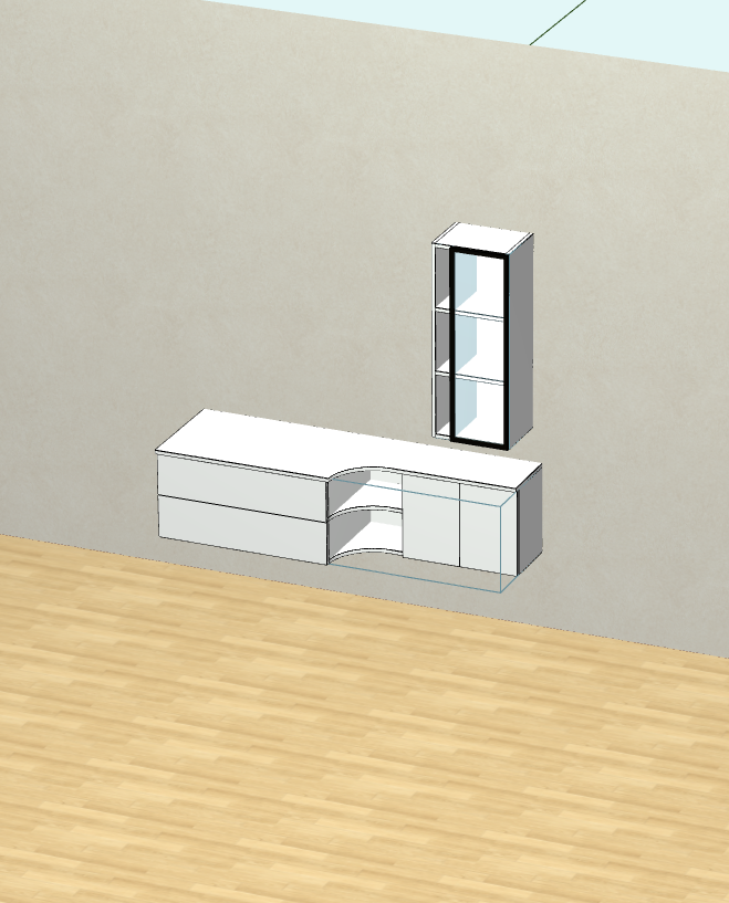 Panel furniture design, order splitting production software, you can draw cabinets with your fingers, one horizontal and one vertical, six sides of the drawing, mobile phone tablet data synchronization