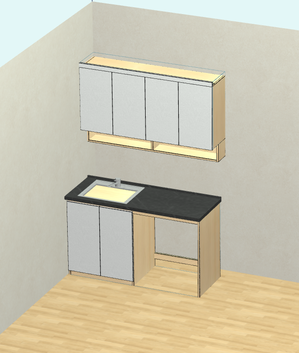 If you can't hire a designer and don't know CAD software, then try this cabinet for fools