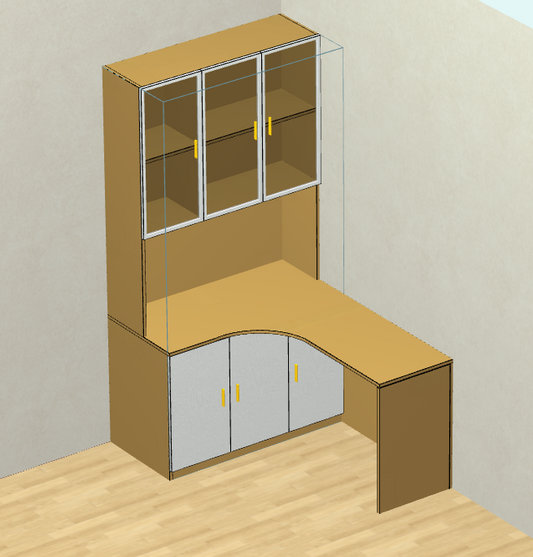 Panel furniture design order software, mobile phones, computers and tablets can be operated from three ports, on-site volume
