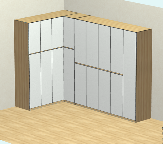 Panel furniture design order software, mobile phones, computers and tablets can be operated from three ports, on-site volume