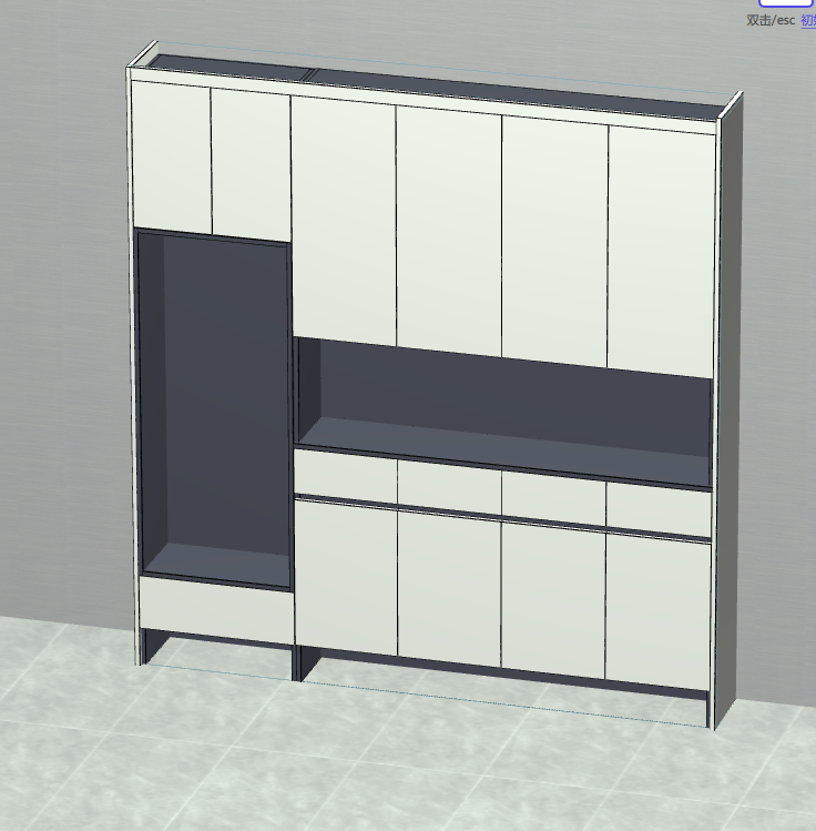 The cabinet software only needs to draw a diagram and split the order data to save time and labor