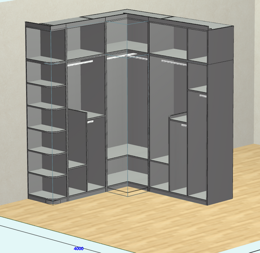 The cabinet software is unprecedentedly simple, and novices, carpentry masters, and installers can use a single rendering production software