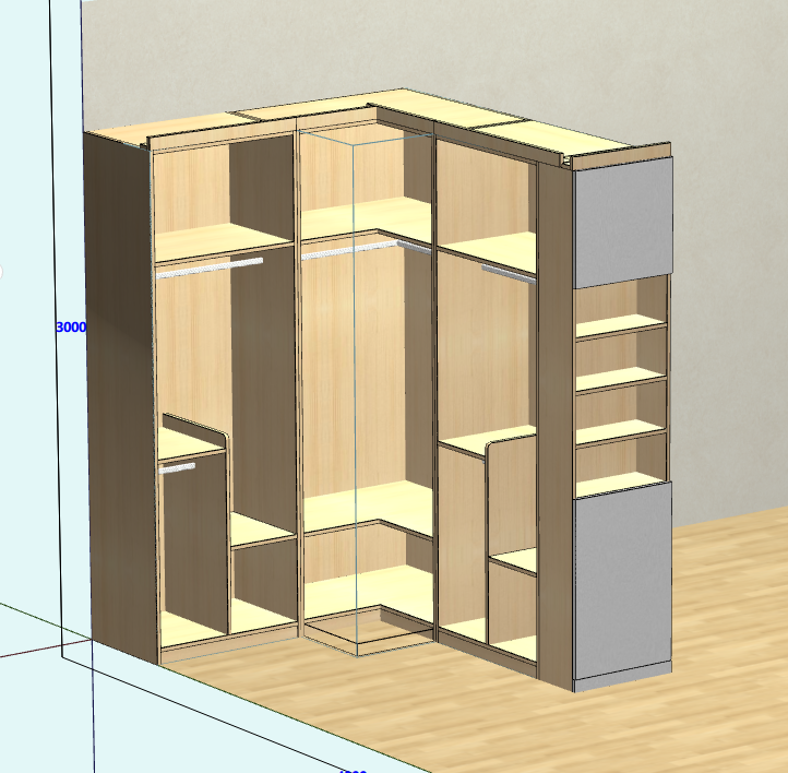 Without CAD-based order splitting software, it can be used online by multiple people at the same time, and the cabinet software is simple and convenient to operate