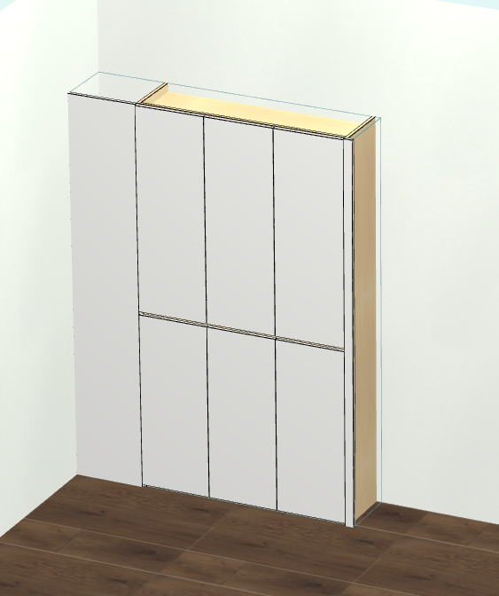 Panel furniture design and order dismantling software, one horizontal and one vertical six-sided painting cabinet, mobile phones, computers and tablets can be operated, and you can get started in three days