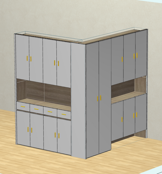 The cabinet software does not require any CAD foundation, which helps the factory to grow by 3 times, save labor and reduce costs