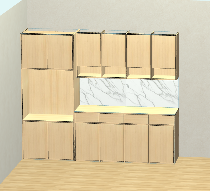 Cabinet software Panel furniture design and order software, front and back end integration