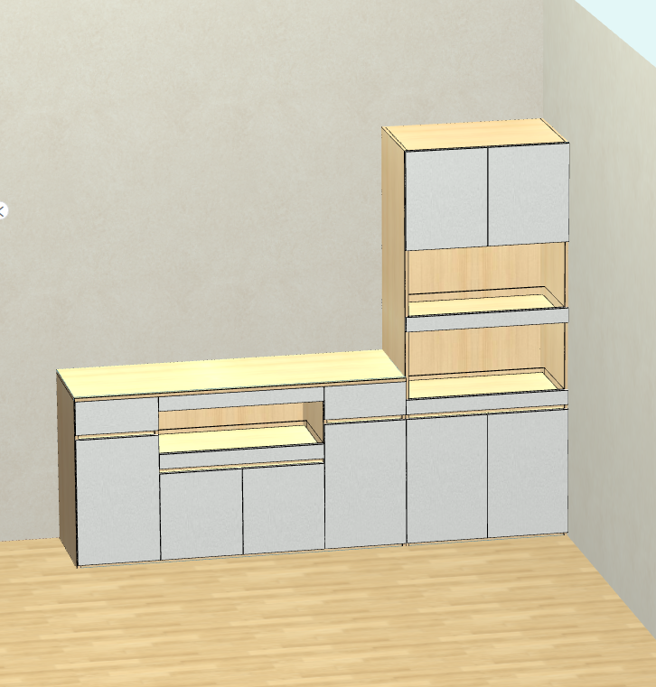The cabinet software only needs to draw a diagram and split the order data to save time and labor