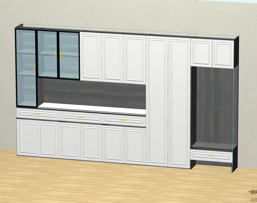 Without CAD-based order splitting software, it can be used online by multiple people at the same time, and the cabinet software is simple and convenient to operate