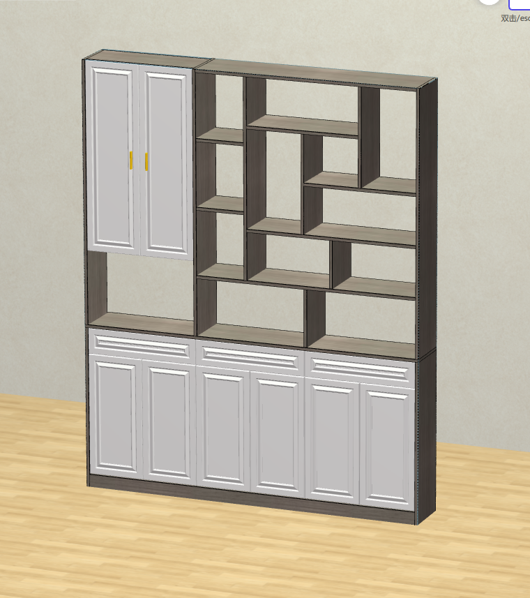 Panel furniture design and order splitting software, the front and back ends are integrated, no CAD foundation is required, and all domestic equipment is docked