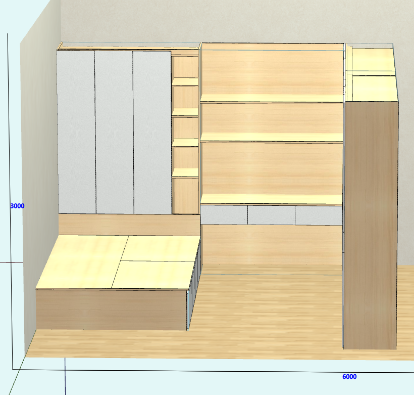 Cabinet software Panel furniture design and order software, front and back end integration