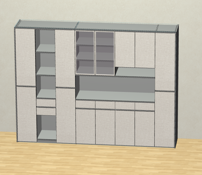 Panel furniture design and order splitting software, mobile phone and tablet design, computer material production, three-end synchronization