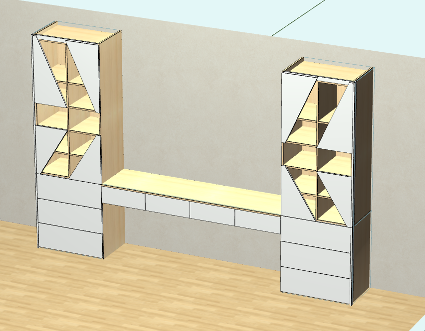 Panel furniture design and order splitting software, mobile phones, tablets, and computers can be drawn online to help the factory grow 3 times
