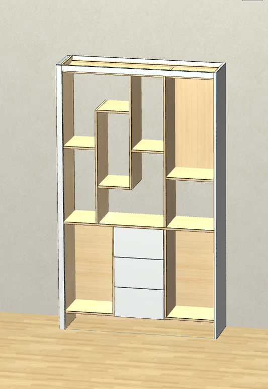 The cabinet software is unprecedentedly simple, and novices, carpentry masters, and installers can use a single rendering production software