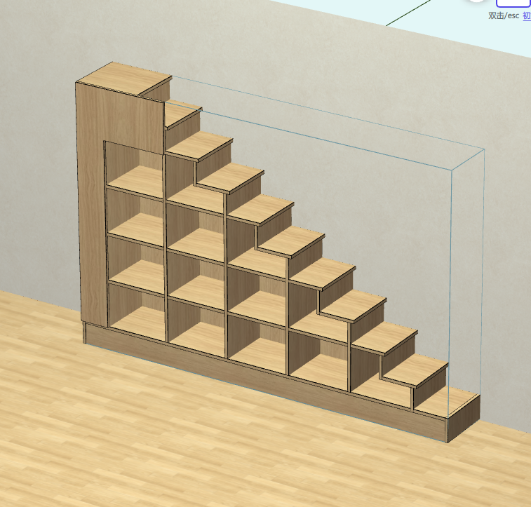 Panel furniture design and order dismantling software, one horizontal and one vertical six-sided painting cabinet, mobile phones, computers and tablets can be operated, and you can get started in three days