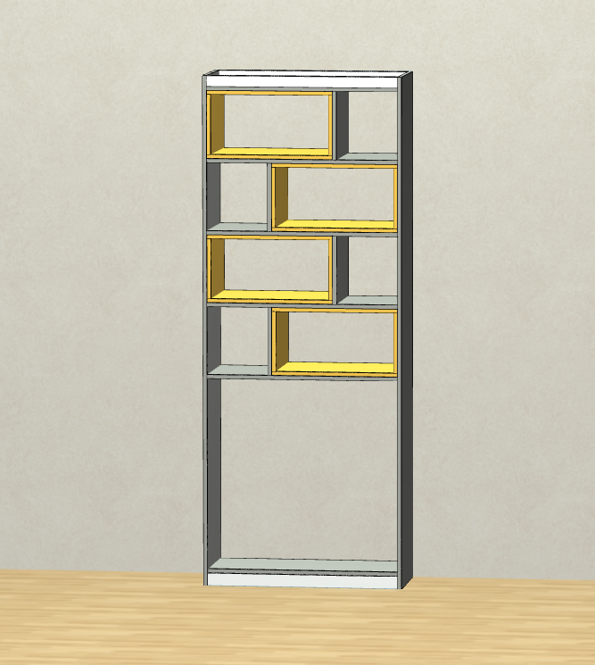 Cabinet software, one horizontal and one vertical six-sided drawing cabinet, one-click order splitting, quotation, CAD export!