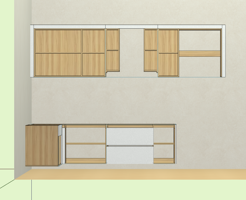Without CAD-based order splitting software, it can be used online by multiple people at the same time, and the cabinet software is simple and convenient to operate