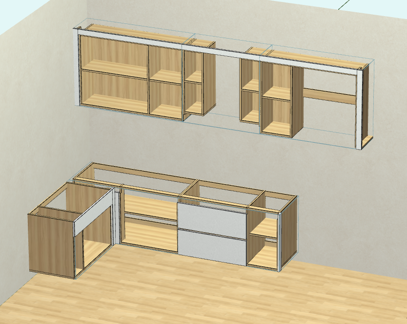 Without CAD-based order splitting software, it can be used online by multiple people at the same time, and the cabinet software is simple and convenient to operate