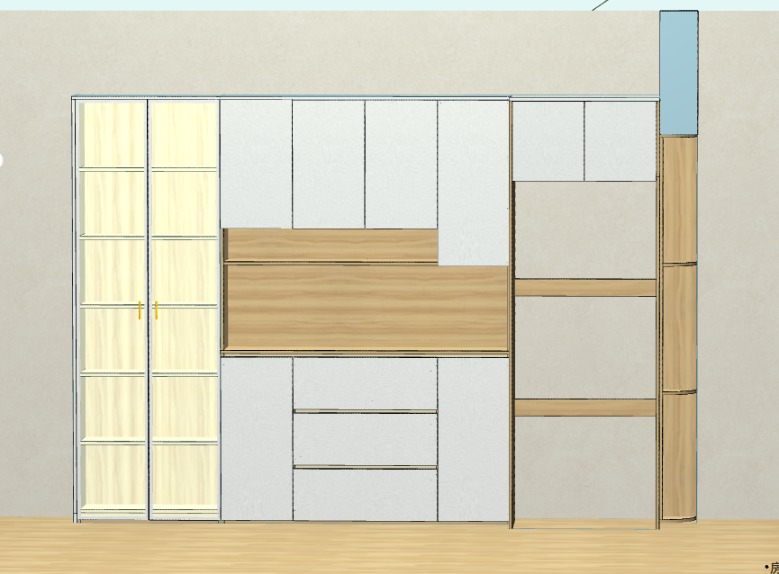 Remote eye remote docking customer customer scan the code to view the design 3D renderings electronic confirmation