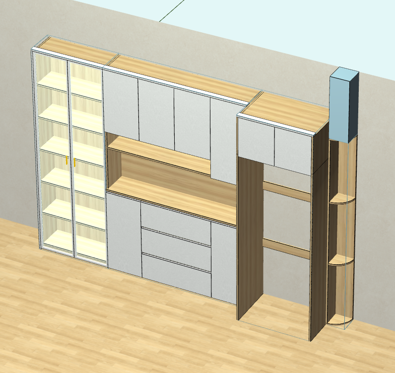 Cabinet software, one-click quotation, order splitting, rendering, export CAD docking equipment production