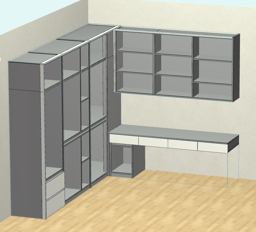 Panel furniture design and order splitting software, mobile phones, tablets, and computers can be drawn online to help the factory grow 3 times