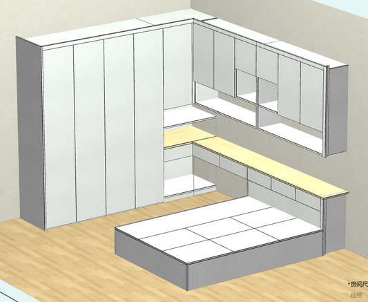 Panel furniture design and order splitting software, just draw a diagram renderings, split data Save time, save labor, and open up design to production!