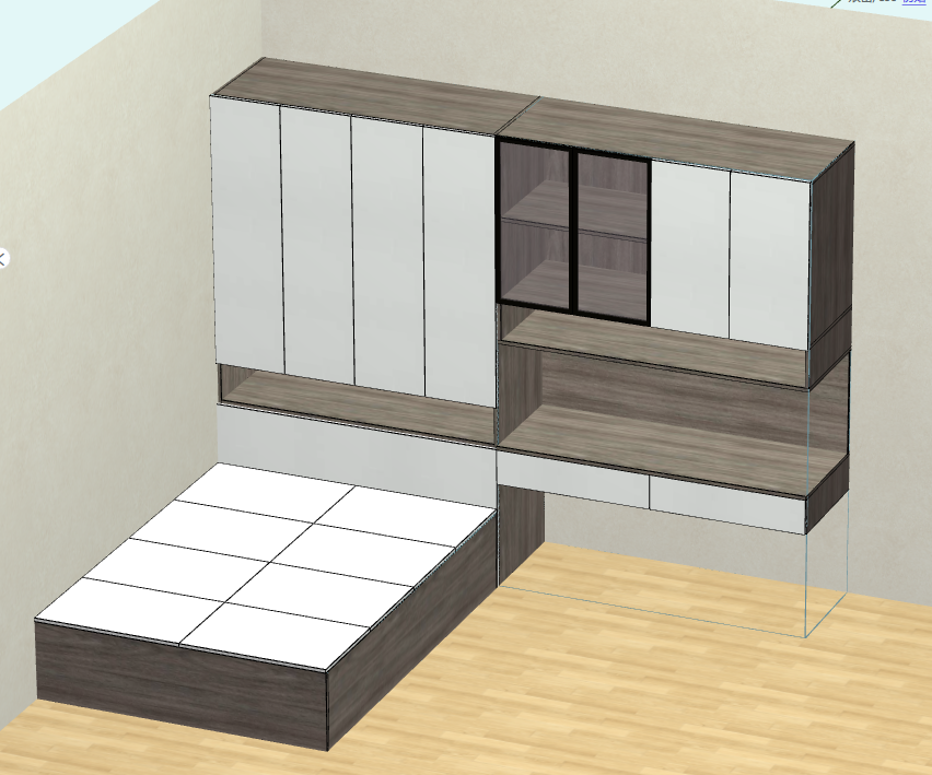 Remote eye remote docking customer customer scan the code to view the design 3D renderings electronic confirmation