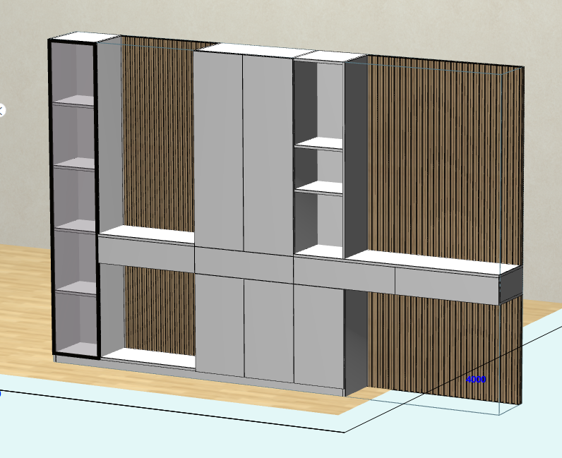 If you can't hire a designer, zero foundation and don't know CAD software, then try this cabinet for fools