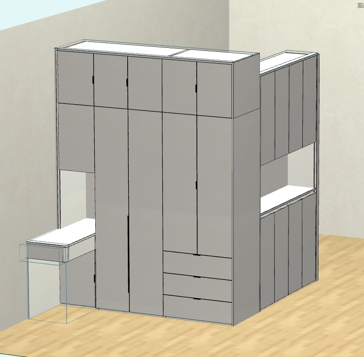 Remote eye remote docking customer customer scan the code to view the design 3D renderings electronic confirmation