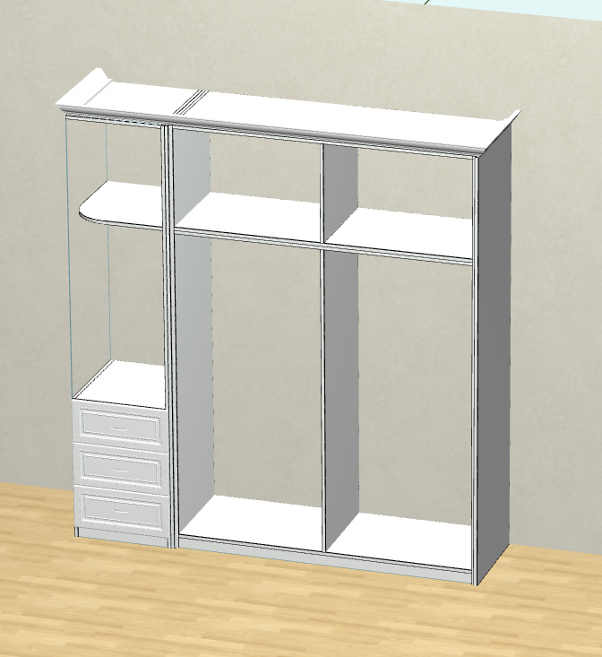 This multifunctional computer desk features built-in drawers and a sturdy design to hold a television, providing an effcient workspace and entertainment setup in any room, Perfect for modern living environments