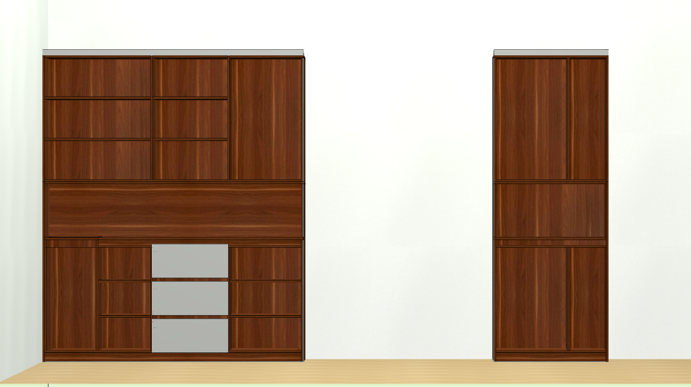 Cabinet software Panel furniture design and order software, front and back end integration