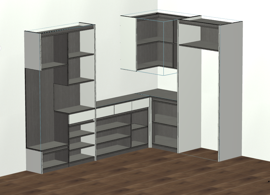 Don't worry about the design of the splitting order, this fool-like operation of the splitting software one horizontal and one vertical six-sided painting cabinet mobile phone, computer