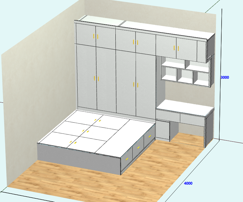 Panel furniture design and order splitting software, just draw a diagram renderings, split data Save time, save labor, and open up design to production!