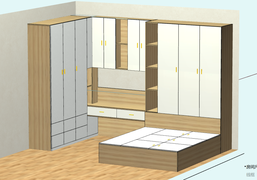 Remote eye remote docking customer customer scan the code to view the design 3D renderings electronic confirmation