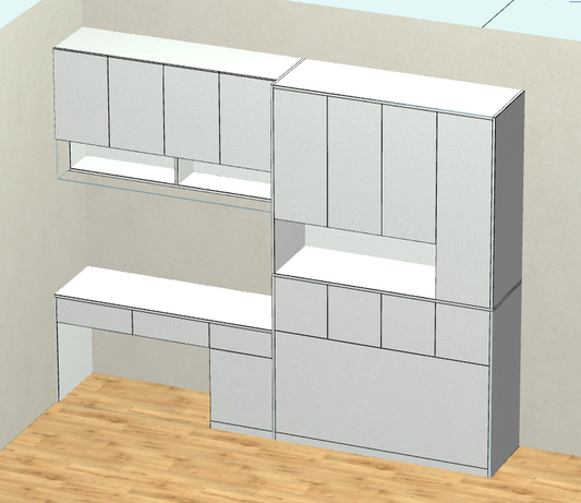 The cabinet software is unprecedentedly simple, and novices, carpentry masters, and installers can use a single rendering production software