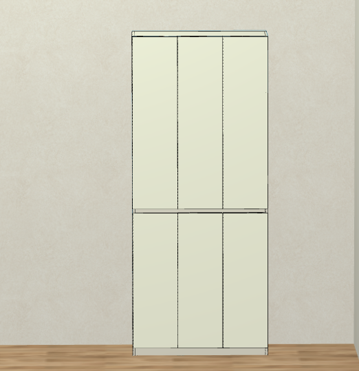 With this cabinet for dummies, you don't need to hire a designer, and you don't need a CAD software foundation